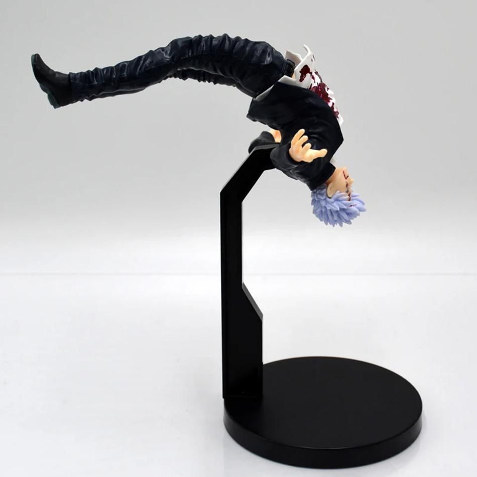 20CM Anime Jujutsu Kaisen Satoru Gojo Fushiguro Megumi Figur Drei Modell Spielzeug Geschenk Sammlung Dekoration PVC
