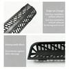 Rear Air Outlet Vent Cover Shielding Prevents Debris With Mesh Design Easy Installation For Back Seat Scratch Resistant