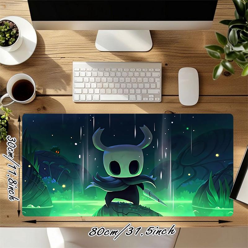 1 Stück Weltraumabenteuer Alien Gaming-Mauspad Tastatur Schreibtischmatte Rutschfeste Gummikanten Wasserdichtes Computer-Mauspad für Büro Heimdekoration Y112