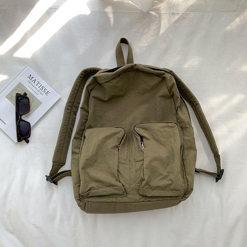 New backpack female college students leisure travel bagpack large capacity multi-pocket single shoulder bag commuting school bag