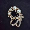 High-End Luxury Flower Pearl Brooch and Corsage Pin – Creative Versatile Accessory