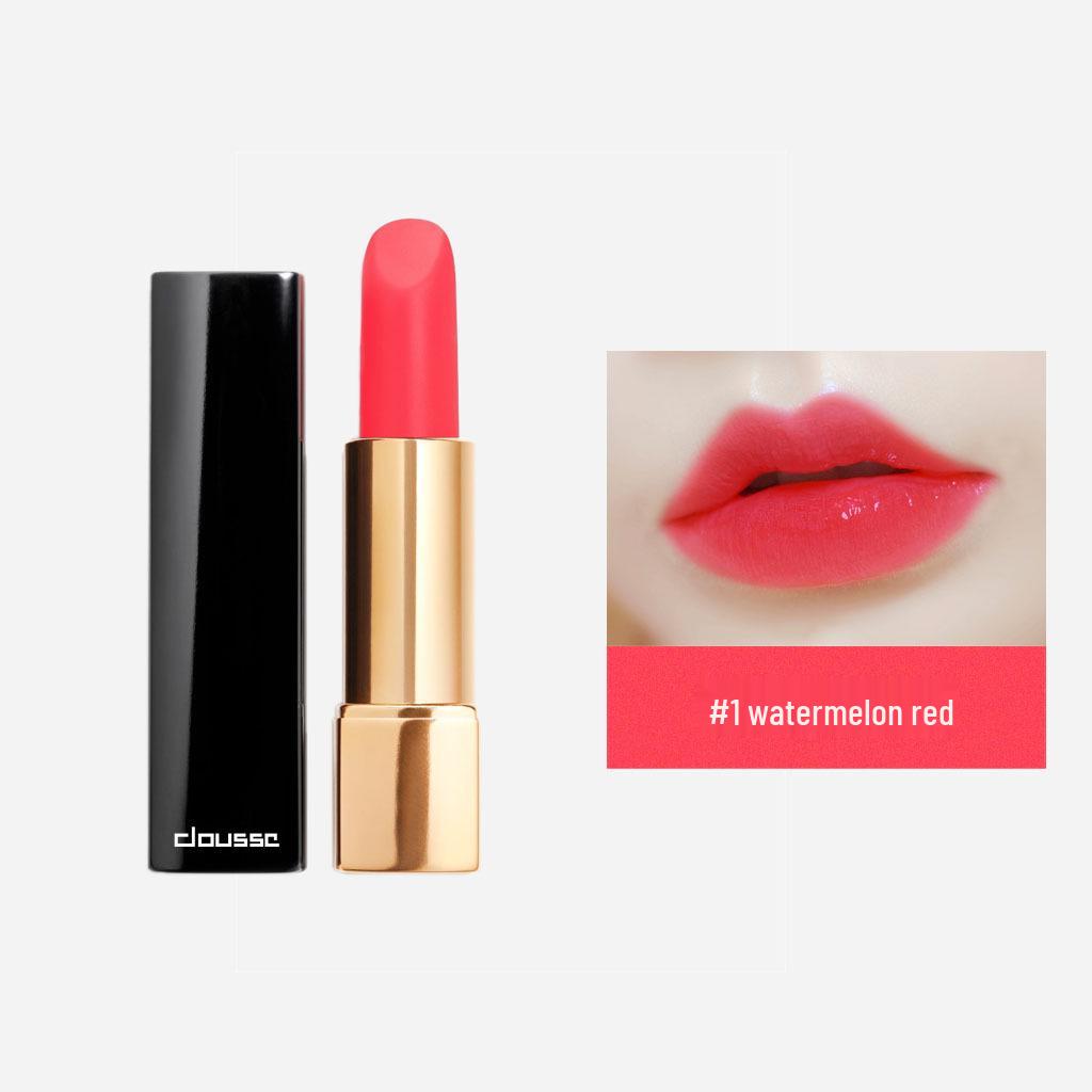 Moisturizing Matte Milk Tea Lipstick: Hydrating, Long-Lasting, and Fade-Resistant Nude Shade for Students