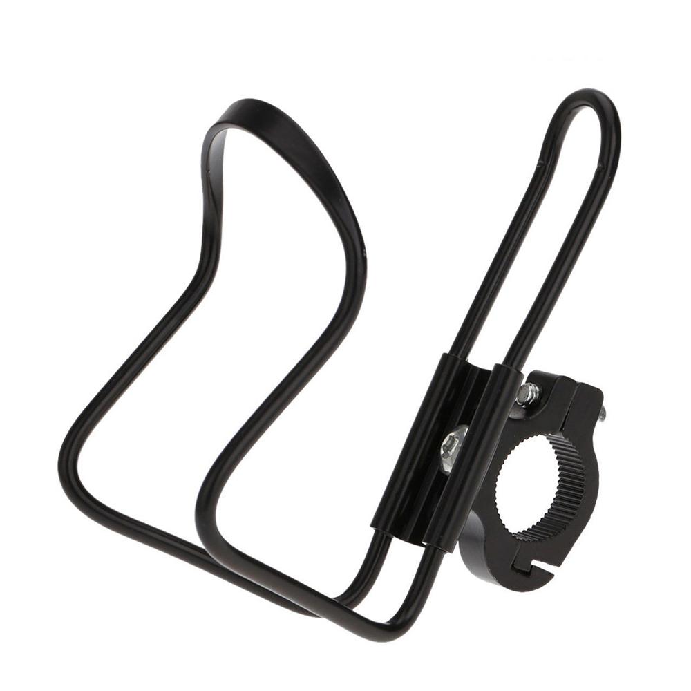 1x Bike Water Bottle Holder Bracket Mountain Bike Handlebar Bottle Mount Cycling Accessories Aluminum Alloy Bicycle Bottle Cage
