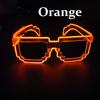 Led Sunglasses for Glow Party Glasses glow in the dark Flashing Mosaic UV400 Eyewear Unisex Gift Toy led luminous glasses
