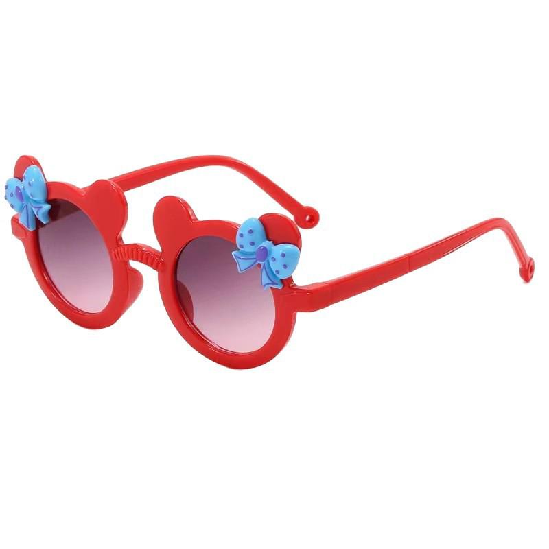 Bowknot Mickey UV Protection Cartoon Sunglasses for Girls