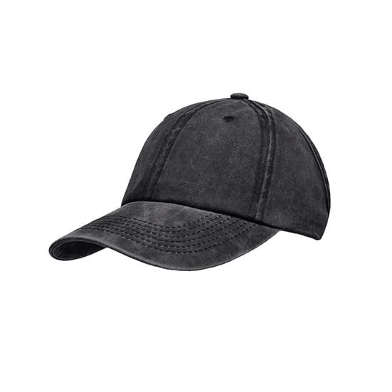Semi-Hollow Top Baseball Cap, Baseball Cap with Ponytail Opening, Quick-Dry Fabric Sun Protection Hat for Running Cycling Fitness Outdoor Activities