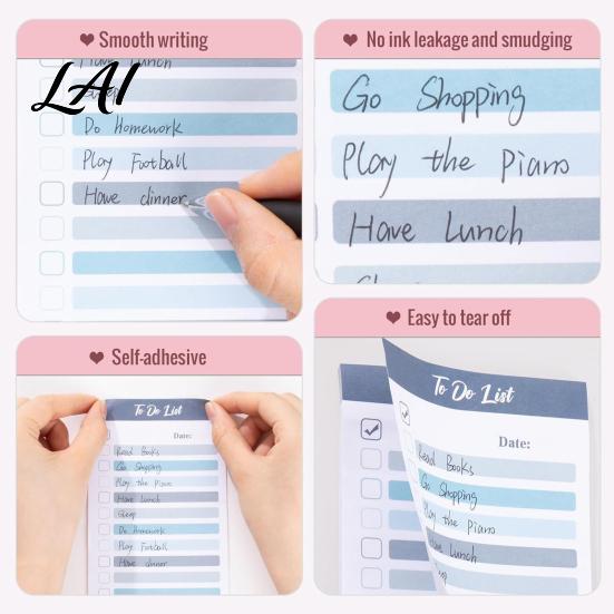 Multi Pack Memo Tabs Segmented Colored Sticky Notepad Morandi Color To-do List Index Tabs Adhesive Notes for Planning Smooth Writing Paper and Note