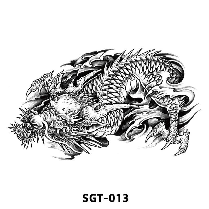 

Временные татуировки наклейки водонепроницаемые тела плечо грудь рука искусство поддельные татуировки as the picrture