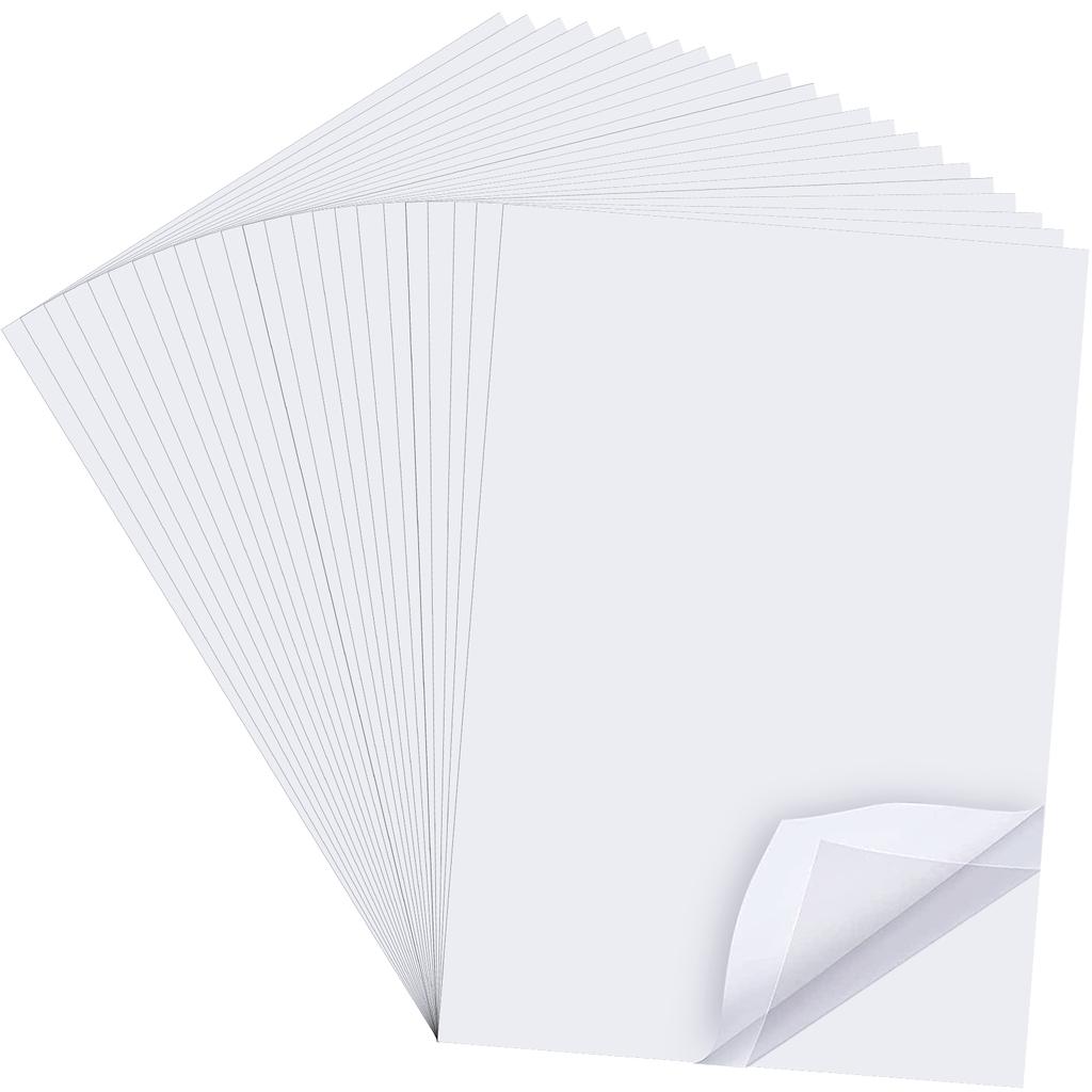 30-Piece Double Sided Tape Sheets A4 Size Clear Strong Adhesive Sticky Tape