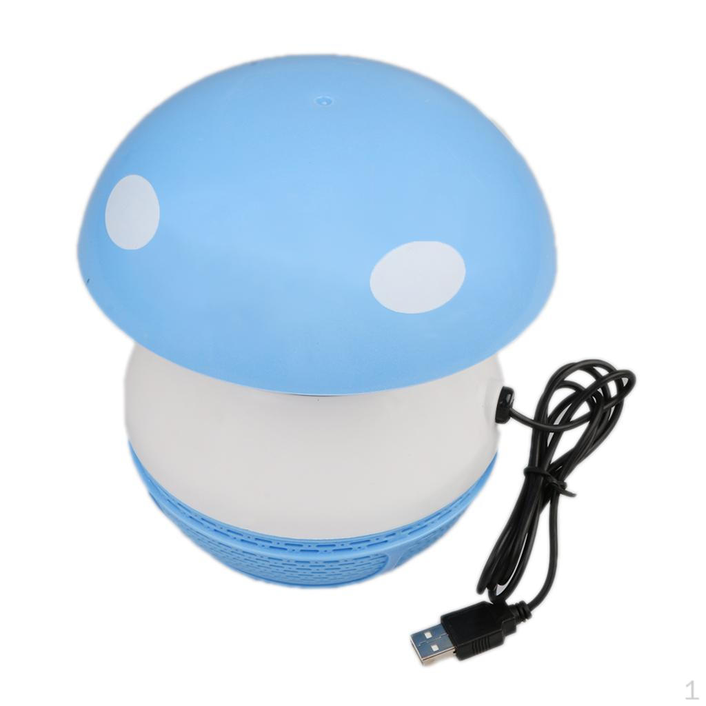 

2.5W USB Mushroom Insectrepelling Lamp Insect Fly Pest Zapper Killer Blue