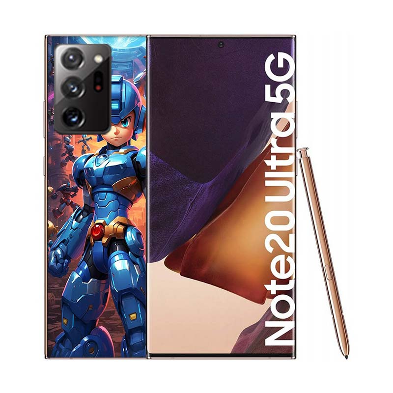 Game M-Megaman R-Rockman Phone Case for Samsung A55 A35 A25 A15 A07 A05S A16 A17 A26 A36 A37 A56 A57 Galaxy Note 20 10 A50S A71