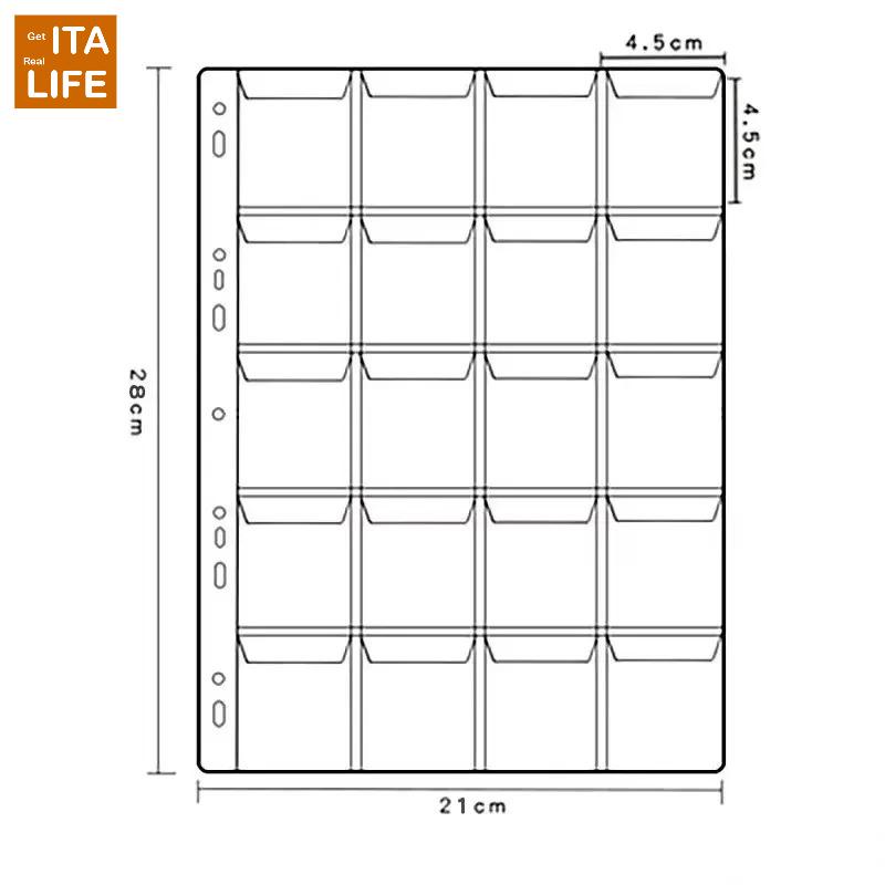 Italife Ita Bag Badge Card Sheet Pages Women Anime Backpack Badges Favorites Page For Keychains Pins ItaBag Accessories H328