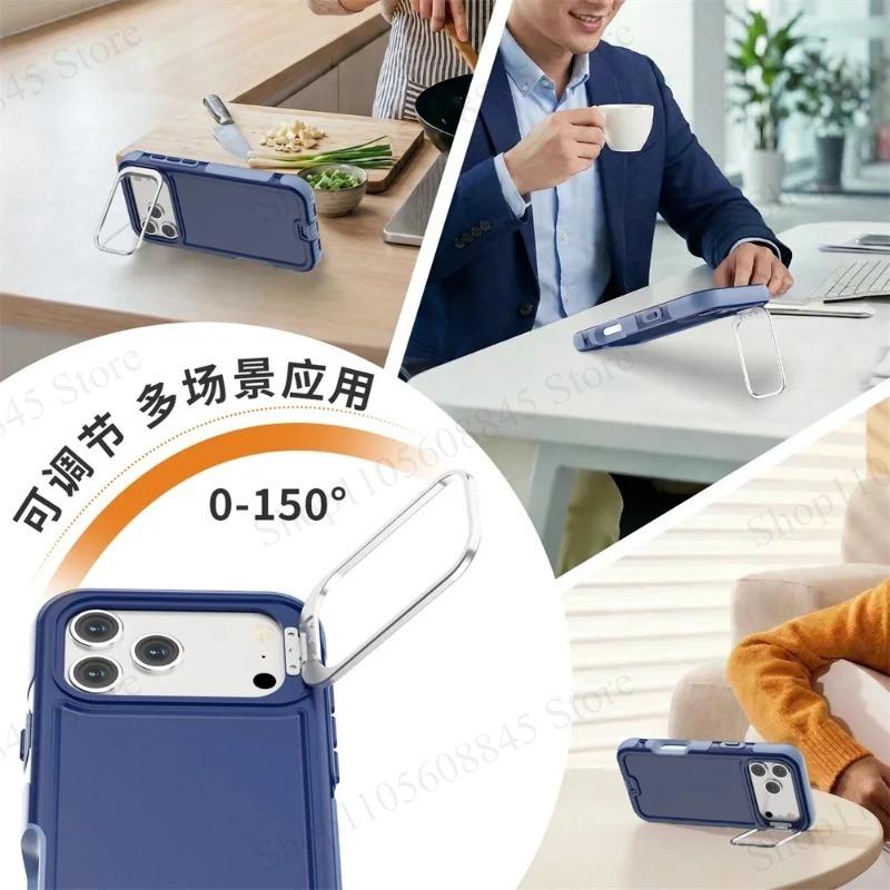 Ott Box Heavy Duty Defender Armor Phone Case for IPhone 18 17 16 15 14 13 12 Pro Max 16 15 14Plus PC+TPU Magnetic Shockproof Anti Scratch Protect Case