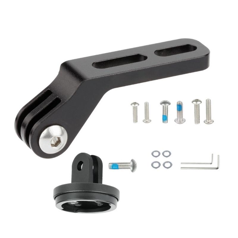 Wytrzymały uchwyt przedłużający do lampki rowerowej Składany uchwyt przedłużający do przedniego światła roweru na nocne dojazdy