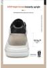Invisible Height Boost Men's 8cm Breathable Thick Sole Running Casual Dad Shoes, Sports Board Shoes, White.