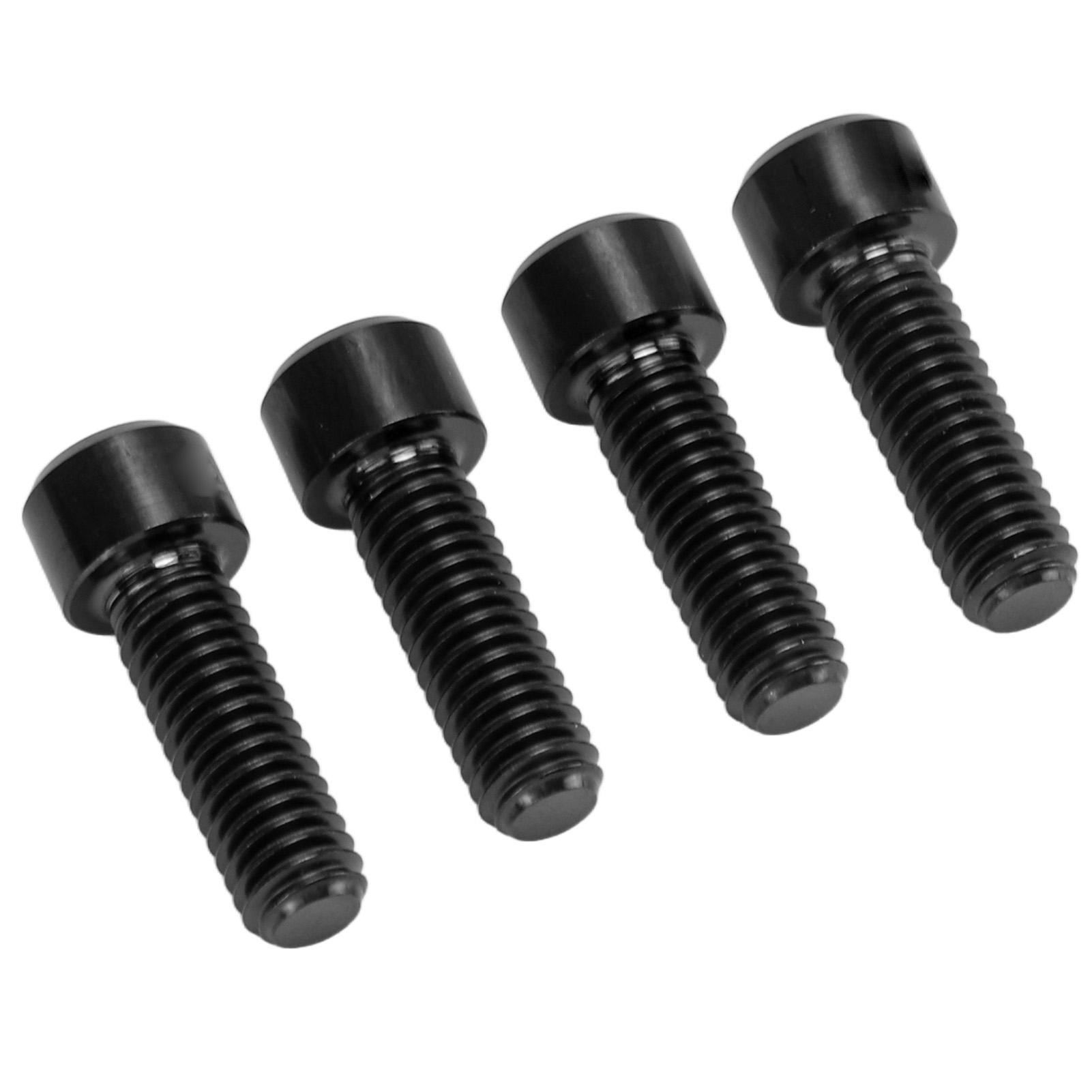 4pcs M6x18mm Mountain Bike Disc Brake Caliper Fixing Screw Rustproof Alloy Bike Disc Brake Screw
