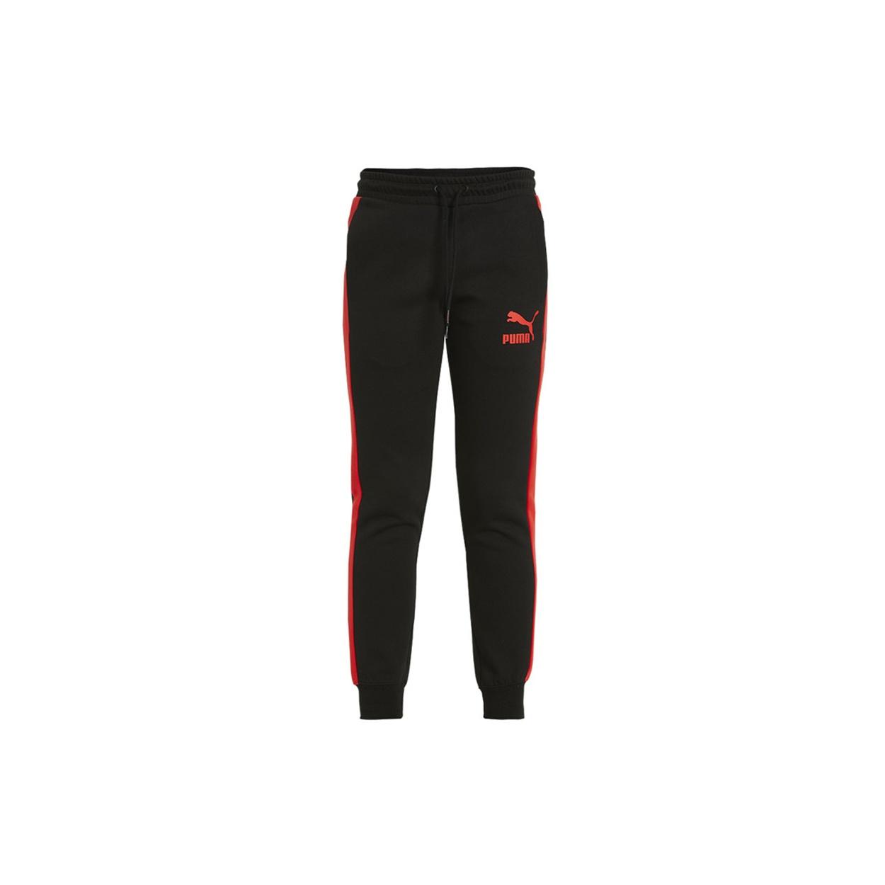 PUMA Iconic T7 Logo Printed sweatpants Men s Black 531381-51 M