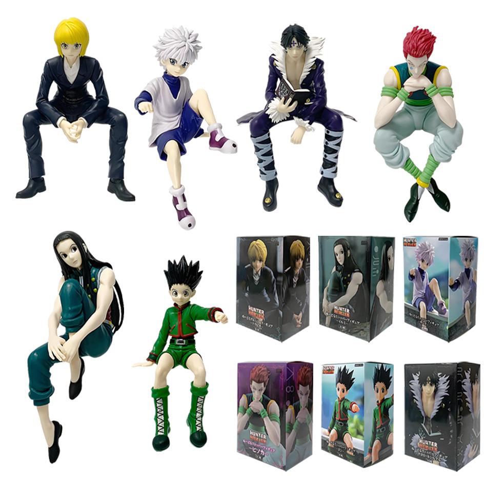 14cm Hunter×Hunter Anime Figure Phantom Troupe Hisoka Action Figure Noodle Stopper Room Decoration Noodle Stopper PVC Model Toys