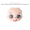 Austauschbare Kopfschale OB11 Puppengesicht Niedlich Gesichter wechseln GSC Kopf Obitsu11 Puppengesicht Für Mädchengeschenk