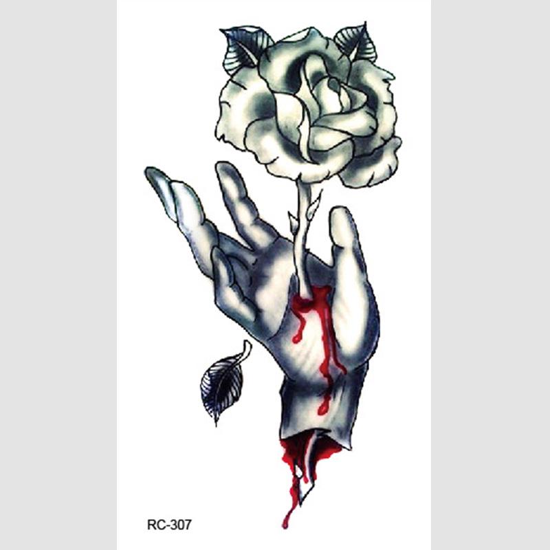 Halloween Temporary Horror Surgery Wound Scar Tattoo Stickers