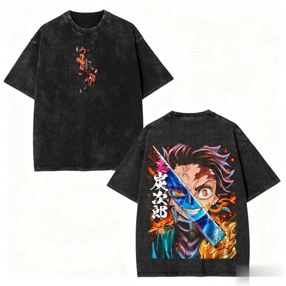 Demon Slayer Tanjirou Anime Manga T-Shirt Tee Undershirt Cotton 2XL