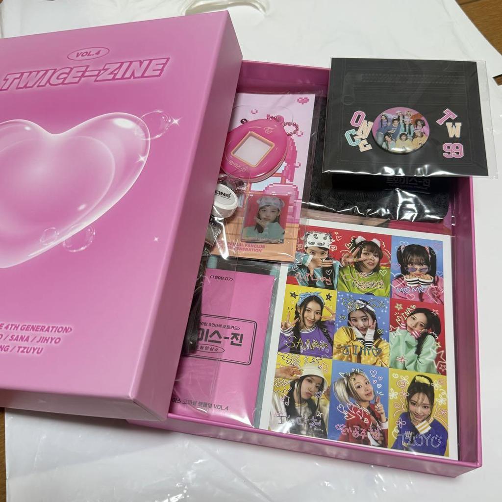 [USED] TWICE Goods Korea FC4th Generation Membership Bonus