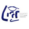 Silicone Radiator coolant Hose For Ducati Streetfighter V4 V4S 2020-2025 Blue