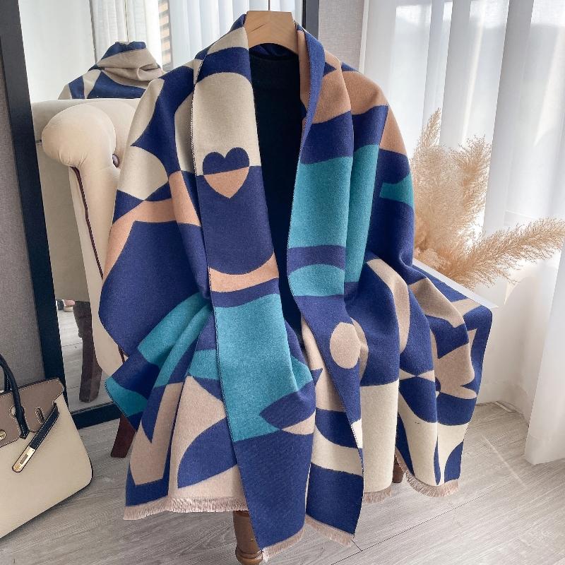 Cashmere Scarf for Women Thick Warm Winter Blanket Brand Female Luxury Quality Shawl Wrap Bufanda  Poncho Echarpe Pashmina