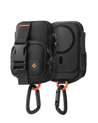 [Spigen] MagSafe Compatible Card Case, Magnetic Mini Gadget Pouch, Convenient for Carrying Small Items, Compatible with iPhone 17/16/15/14/13/12 Serie