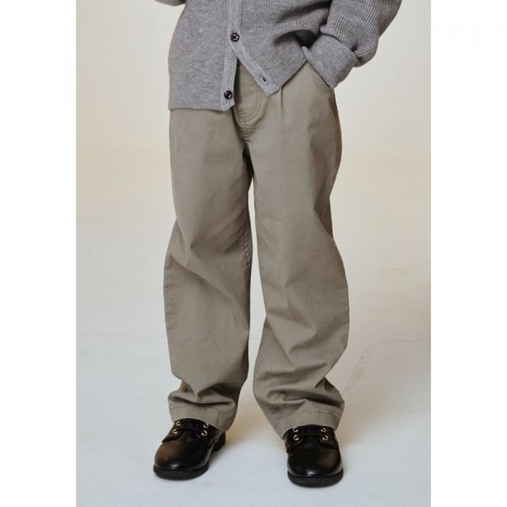 

The Coffee Bean Tea Leaf Dark Beige Pleated Straight Pants 165