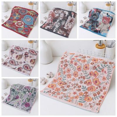 37x40cm Large Hand Towel 4 Layer Cotton Gauze Decorative Kitchen Towel Quick Dry Pure Cotton Dish Cloth Home Restaurant