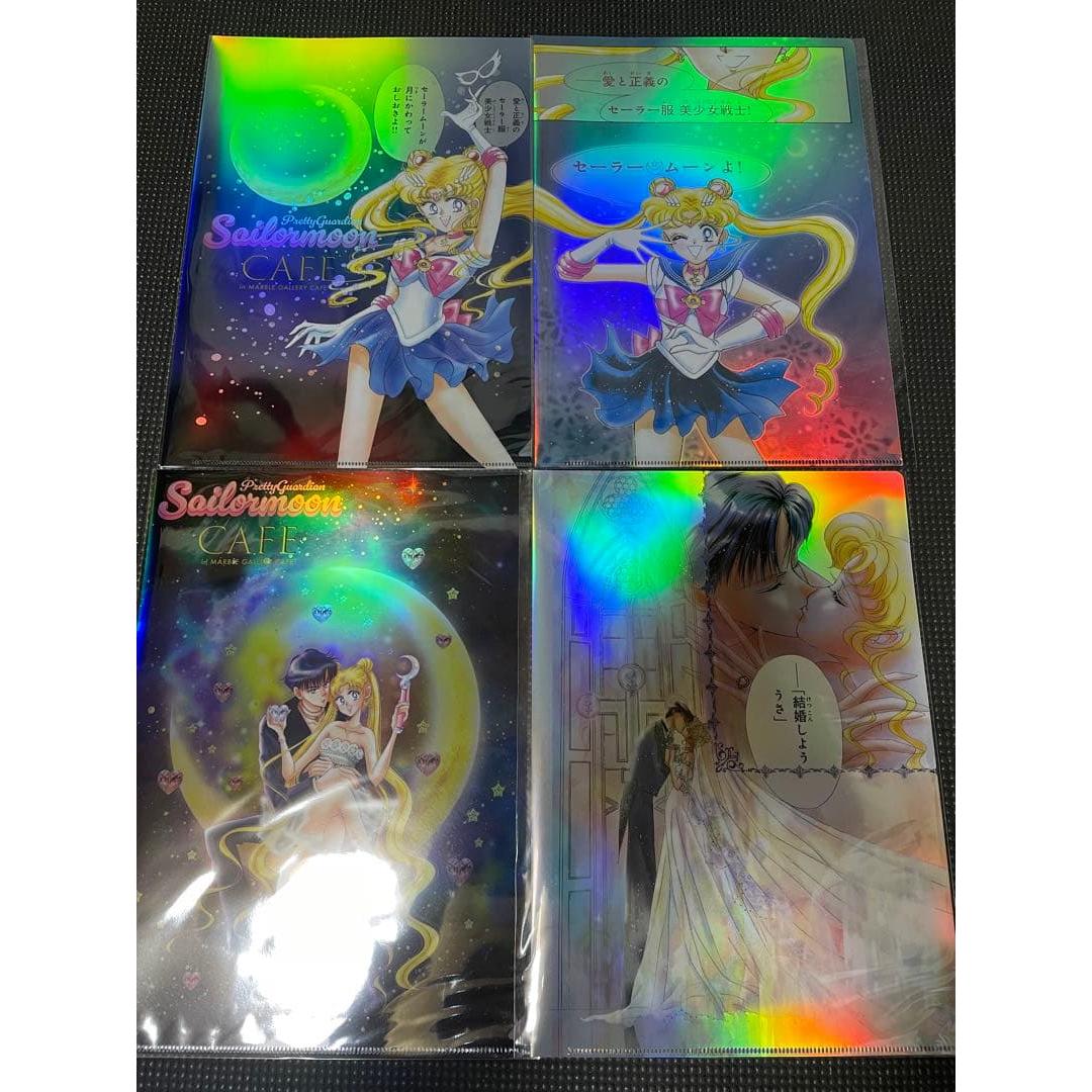 Sailor Moon Sailor Moon Cafe Clear File Key Visual Original Illustration