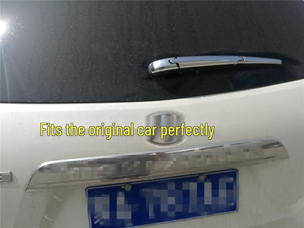 09-14 Highlander Rear Wiper Trim Modification - Toyota Highlander Bright Wiper Strip