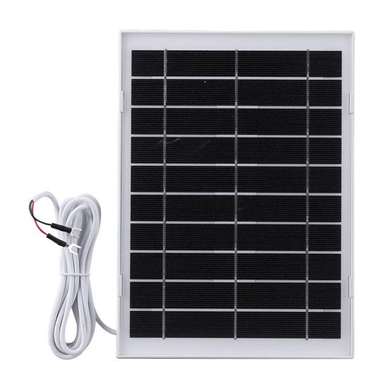Solar Panel 8W High-Power Output IP65 Waterproof Universal Power Supply Outdoor