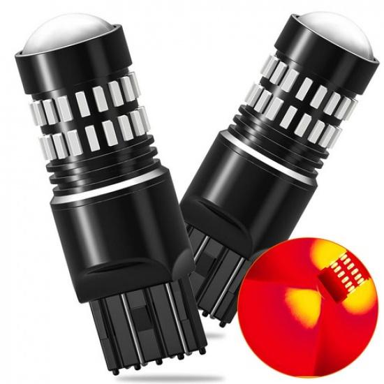 AUXITO 7440 Пара 7443 Красные Светодиодные Стробоскопические Стоп-Сигналы Мигающие Задние Габаритные Огни Лампы