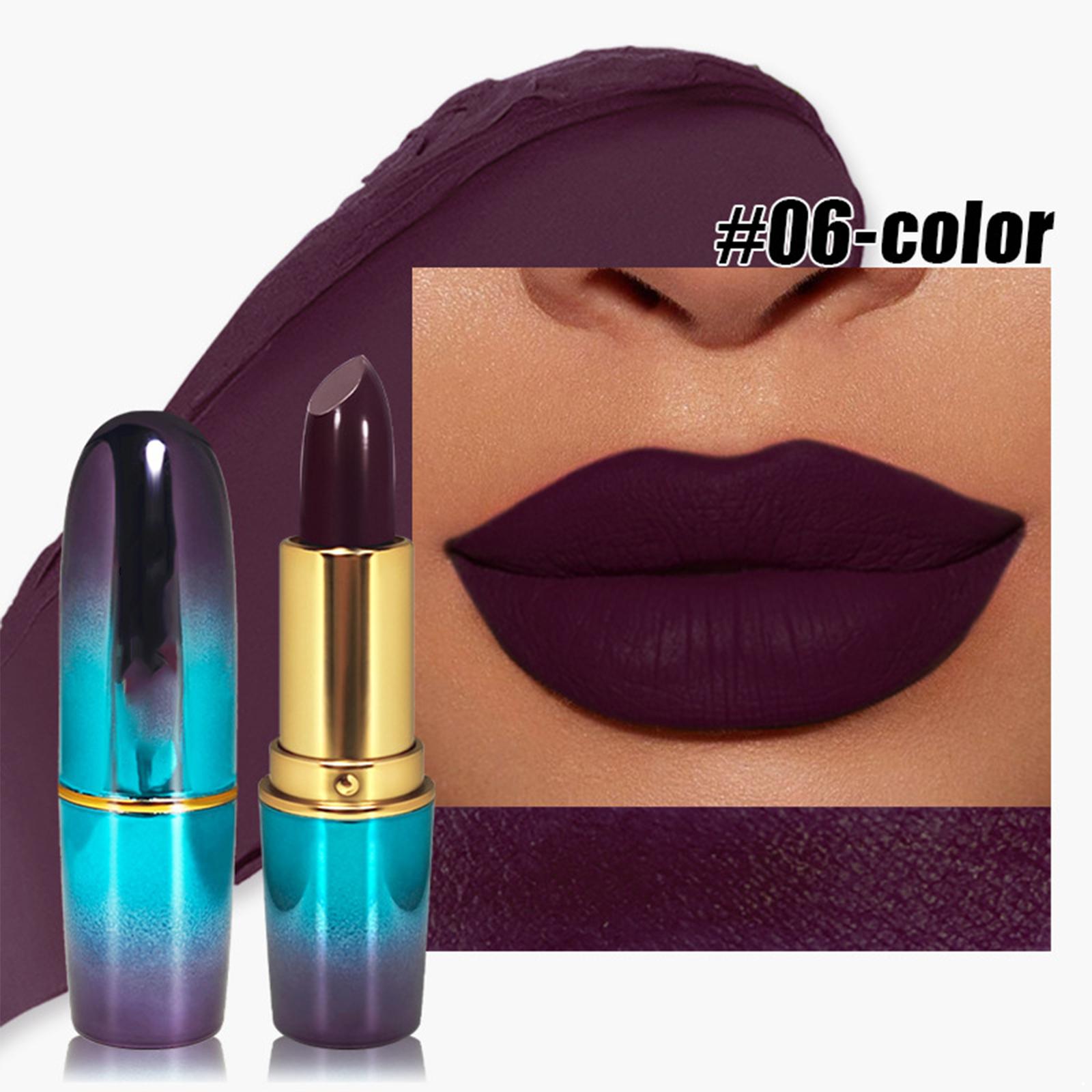 

Готическая черная помада для женщин Набор для макияжа вампира Идеально подходит для Хэллоуина, косплея, фестивальной вечеринки, костюма и драматических сценических выступлений One Size