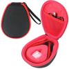 Co2crea Hard Travel Case for AfterShokz Aeropex/TREKZ/OpenRun/OpenMove Open-Ear Wireless Bone Conduction Headphones (Red)