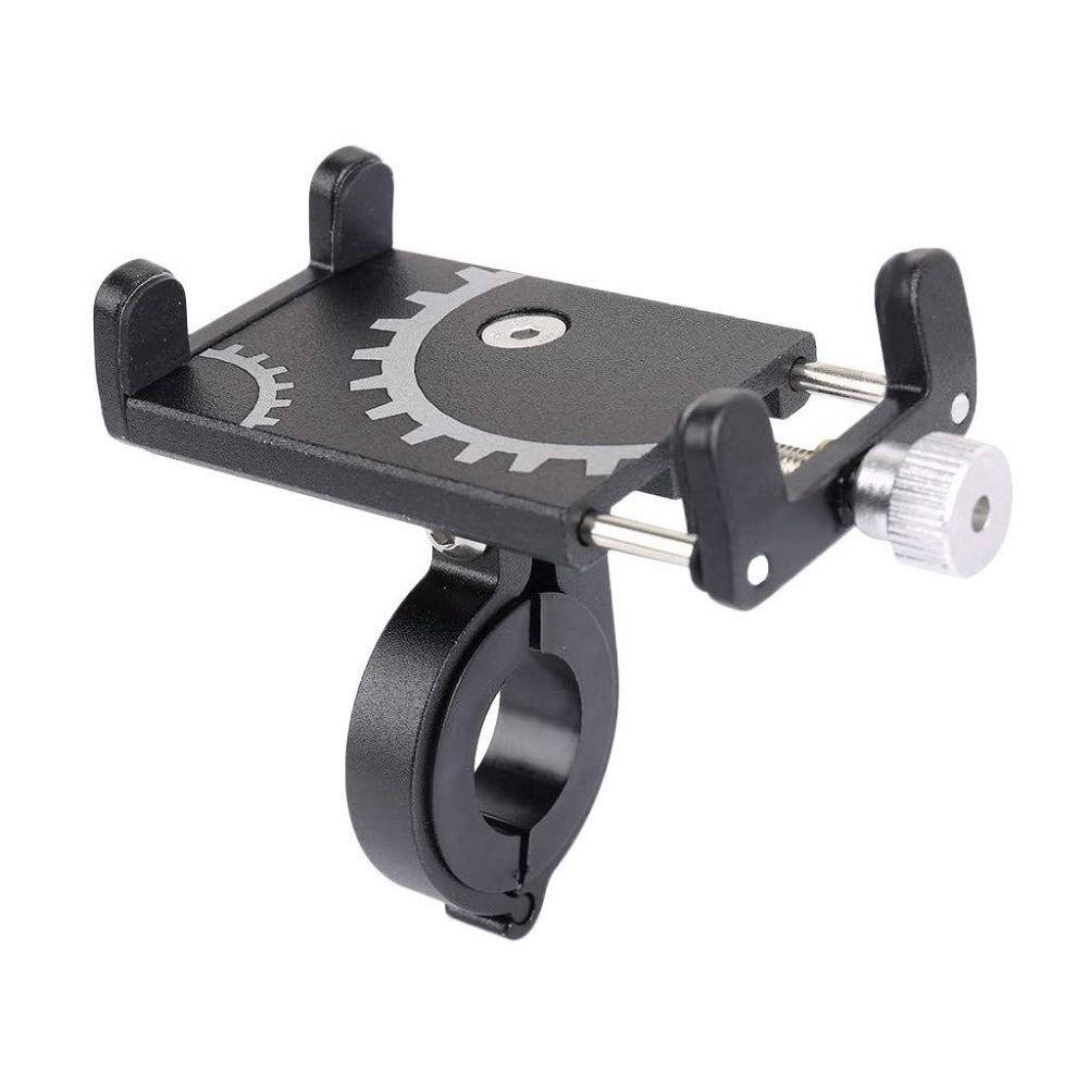 Adjustable Bicycle Phone Holder Cycling Phone Holder Bike Mobile Phone Holder for Bike and Motorcycle чёрный