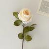 Realistische künstliche Rose mit langem Stiel, falscher Rosenstrauß für den Valentinstag, Heimhochzeit, Tischdekoration, DIY Brautstrauß