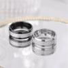 Personalized Fashion, Titanium Steel Rime Ring, the Same Men's Ring Ring, Popular Jewelry In Europe and America