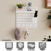 Miflame No-Drill Pegboard Wall Organizer