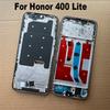 For Huawei Honor 400 Lite 5G Middle Frame Front Bezel Housing Lcd Supporting Holder Rear Plate Chassis Replacement