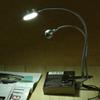 2in1 Portable USB Makeup Tattoo Permanent LED Lamp Adjustable Eyelash Manicure Light