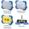 F023 Series LED Magnetic Work Light with Digital Display Portable Multiple Light Mode 3600mAh USB-C Rechargeable IPX4 Waterproof