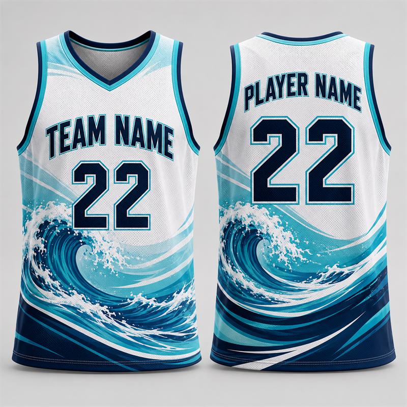 Basketball Jersey Summer 3D Printed Sports Vest Loose Quick Dry Team Uniforms