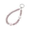 Light Luxury Rhinestone Pearl Phone Wrist Strap and Keychain
