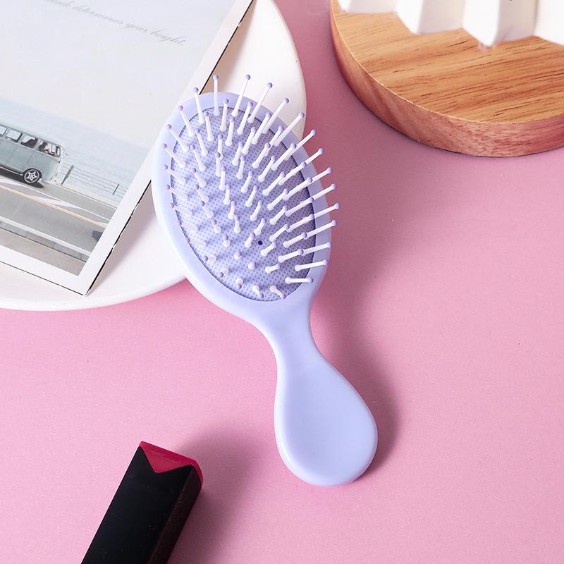 Mermaid Macaron Color Air Cushion Comb: Fluffy, Elastic Massage Comb for Women's Hairdressing, Customizable for Enhanced Hair Care