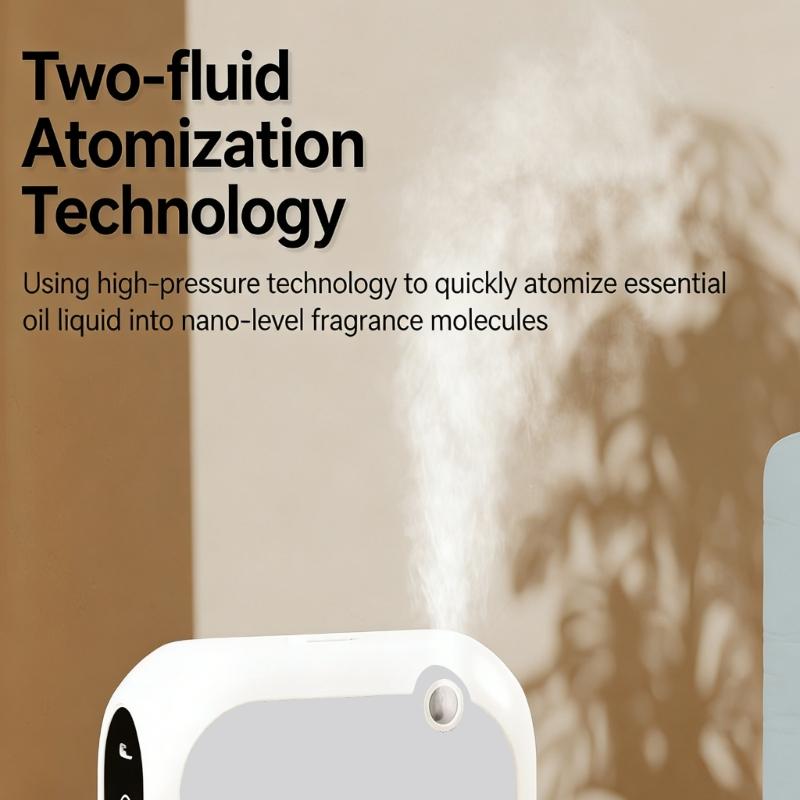 USB Powered Essential Oil Diffuser with Timer 140ml Capacity Wall Mount/Desktop Essential Oil Diffuser for Home Office