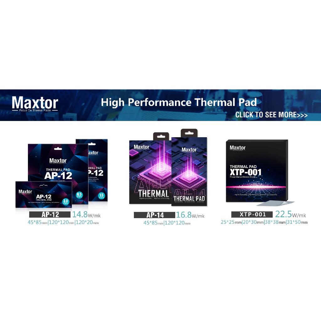 Maxtor 11.2W/mk Tepelná pasta Vysoce výkonná tepelně vodivá pasta pro Intel procesor PC CPU GPU PS4 Počítačové chlazení
