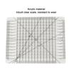 Black Grid Line Patchwork Ruler Accurate Scale Acrylic Sewing Ruler Fabric Cutting Ruler  Sewing